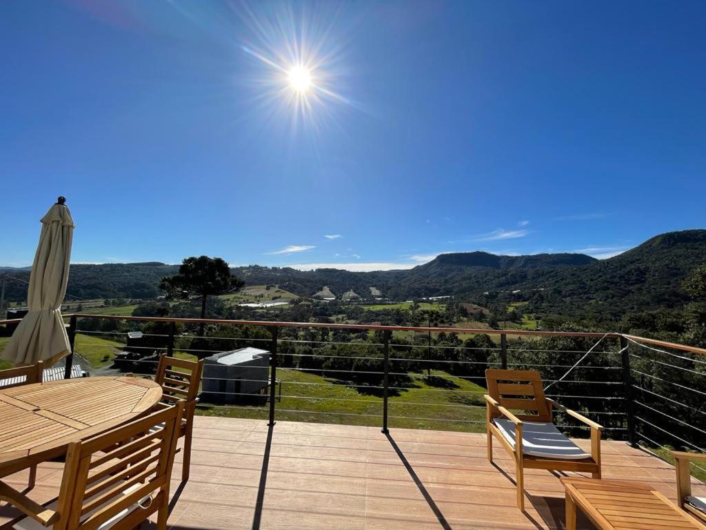 Casa Por Do Sol Com Banheira De Hidromassagem Villa Urubici Exterior photo